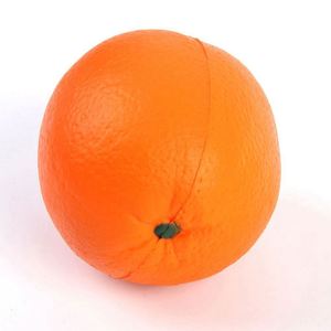 Ballon anti-stress en forme d'orange en PU personnalisé avec logo, idéal pour la promotion – Vente chaude - Product Image 4