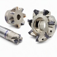 Fraise à face indexable 90 degrés avec corps en acier à ressort et conception anti-tiraillement pour plaquettes WNMU080608 – Outil de fraisage CNC