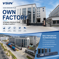 Film pour vitres de voiture, film teinté pour vitres de voiture, film nano-céramique, isolation thermique, protection UV, contrôle solaire, vente en gros d'usine