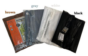 <span class=keywords><strong>Puerta</strong></span> de cortina magnética antiinsectos moscas de alto grado manos libres malla negra cierre automático <span class=keywords><strong>mosquitera</strong></span> con imanes - Product Image 5