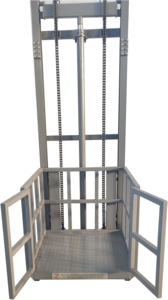 Elevador hidráulico eléctrico <span class=keywords><strong>500kg</strong></span> 1000kg Pequeño elevador de carga residencial - Product Image 5