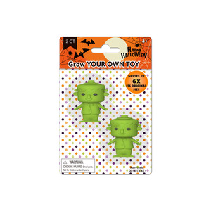 Halloween Ghost Festival Toys Jouets de croissance Citrouille Chauve-souris Fantôme un paquet de deux Puzzle Water Expand Soak Toys - Product Image 2