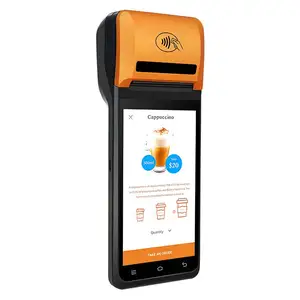 2024 Máquina de pago móvil de 5,5 pulgadas Sistema portátil Android Pos 4G Nfc Handheld Pos Terminal Android 12 Pos barato