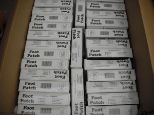 Parches para pies de desintoxicación Lijin Parche para pies de menta de desintoxicación Parche para pies de turmalina de desintoxicación - Product Image 4