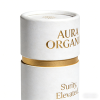 Emballage de flacon de parfum cosmétique biodégradable et recyclable, tube en papier, boîte cylindrique ronde en papier kraft de luxe avec impression personnalisée