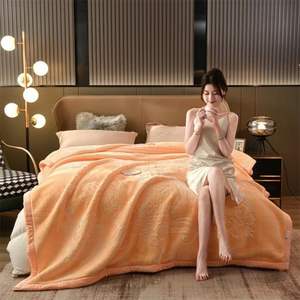 Mantas de poliéster 100% para cama, manta Raschel personalizada, 4kg, 6kg, 8kg, manta de visón cálida de estilo coreano para invierno - Product Image 6