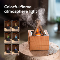 2025 nouveau produit simulé flamme humidificateur parfum Machine soulage la pression purificateur d'air essentiel pour un usage domestique