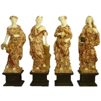 Statues classiques en marbre des quatre saisons pour jardin décoratif à vendre