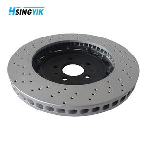Jeu de disques de frein flottants en alliage pour Audi <span class=keywords><strong>Rs4</strong></span> OE 8E0615301AB Original Equipment <span class=keywords><strong>Break</strong></span> Rotors - Product Image 4