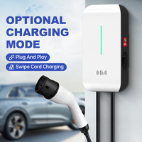 Borne de Recharge AC pour Voiture Norme Européenne Type 2/Type 1 32A/7KW avec Application, Borne de Recharge Domicile ODM/OEM pour BYD Tesla NEVs, Prêt à l'emploi