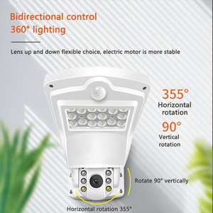 Lampu Jalan WiFi pintar, lampu luar ruangan dengan Sensor gerak PIR, kamera tahan air IP66, kendali jarak jauh - Product Image 3