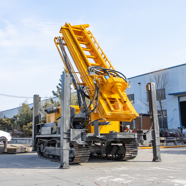 Trailer-Mounted Crawler Drill Rig DR-161