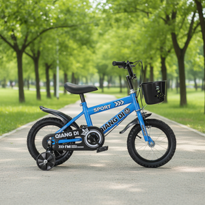 Vélo Enfant avec Panier et Roues Stabilisatrices, Tailles 12, 14, 16 Pouces, pour Enfants de 3 à 8 Ans et de 9 à 11 Ans – Offre Spéciale Usine - Product Image 6