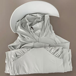 UPF50 + 通気性のある日焼け止めパーカーマスク付きラッシュガードアウトドア用防護服 - Product Image 4