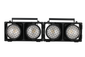 תאורת LED מטריקס צבעונית 6 ב-1 IP65 RGB DMX512 לאירועי דיסקו והופעות, עם 2 עיניות עמעום. - Product Image 5