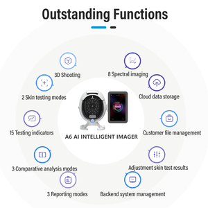 Máy phân tích da cầm tay 2024 Máy quét khuôn mặt ai Máy kiểm tra khuôn mặt <span class=keywords><strong>3D</strong></span> visia Máy phân tích da - Product Image 5