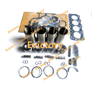For <strong>KUBOTA</strong> V3307 V3307-T Diesel <strong>Engine</strong> <strong>Rebuild</strong> Kits <strong>Pistons</strong> + Ring + Liner + Bearing + Gaskets + Connecting Rod - Product Image 1
