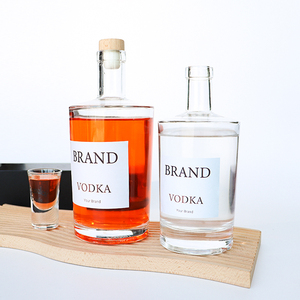 Fabricant de bouteilles en verre transparent spécial liqueur brandy <span class=keywords><strong>cognac</strong></span> tequila vodka whisky likore spiritueux 750ml - Product Image 6