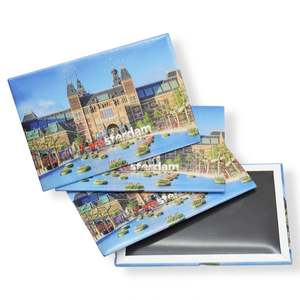 ขายส่งแม่เหล็กติดตู้เย็นกระดาษเคลือบพิมพ์ลาย ประเทศเยอรมนี ฝรั่งเศส อิตาลี ของที่ระลึกสำหรับนักท่องเที่ยว - Product Image 2