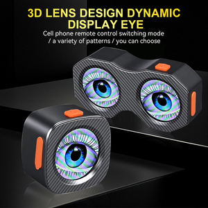 Nueva Luz LED para Motocicleta, Luz Decorativa Dinámica Ojo de Diablo, Control por Aplicación, Resistente al Agua IP67, Faro Universal para Motocicletas - Product Image 6