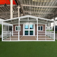 Contenedor personalizable de lujo portátil de 40 pies Casa prefabricada plegable expandible de lujo de Australia Casa prefabricada de acero al aire libre