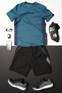 Ensemble d'uniformes de sport unisexe Cool-Touch Collection d'été en gros; Spandex Polyester Stretch Cotton Materials Plus Size Design - Product Image 5