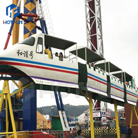 Mini navette 42 places du fabricant chinois Monorail Train Funfair Attraction pour parc d'expositions et parc d'attractions Carnival Ride Sale