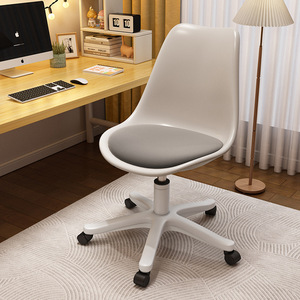 Chaise de bureau pivotante ergonomique moderne Cleny avec appui-tête réglable élévateur Chaise de direction Matériau métallique - Product Image 2
