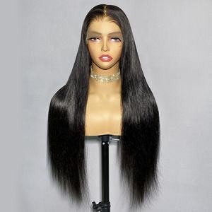 Per Plucked 7x6 HD <span class=keywords><strong>Swiss</strong></span> Lace Double Drawn Glueless 7x6 HD Lace Cheveux humains bruts Perruque sans colle Cheveux vietnamiens - Product Image 4