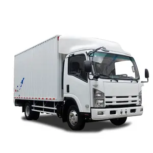 Hot Verkoop China Qingling Motoren Commerciële Vracht Bestelwagen Truck Met 4*2 Dieselmotor Vrachtwagens Camiones Te Koop