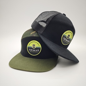 Casquettes Snapback Sportives Personnalisées Richardson 168 à 7 Panneaux, Casquettes Trucker en Maille Unies pour Hommes, Vente en Gros, Casquettes d'Extérieur - Product Image 5