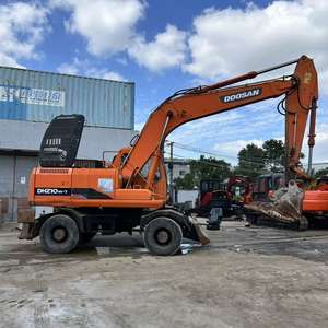 Escavatore utilizzato <span class=keywords><strong>Doosan</strong></span> 210 Made in corea basso prezzo usato Used <span class=keywords><strong>Doosan</strong></span> escavatore escavatore per ruote DH210W-7 per la vendita - Product Image 2