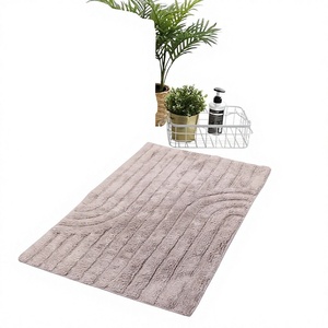 Tapis de bain modernes en microfibre, écologiques, séchage rapide, tailles 38x56cm, 40x60cm, 51x76cm, en coton, fabriqués à la machine, style américain - Product Image 1