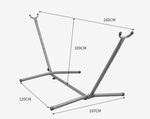 <span class=keywords><strong>Hamaca</strong></span> portátil <span class=keywords><strong>para</strong></span> exteriores con soporte fácil de quitar <span class=keywords><strong>para</strong></span> una configuración conveniente - Product Image 5
