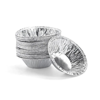 Antiadhésif Ondulation En Aluminium Oeuf Tarte Moule Réutilisable Cupcake Et Muffin Cuisson Tasse Tartelettes Casseroles Mini Pot Tarte Cuire