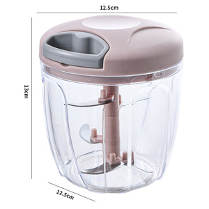 Picadora Manual de Carne, Prensa Giratoria de Ajo, Triturador de Verduras y Cebollas, Accesorios de Cocina - Product Image 2