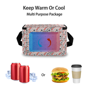 Hawaiian Collection Custom Stylish Durable <strong>Thermal</strong> <strong>Insulated</strong> Salmon Pink Sushi Portable Cooler Aloha Lunch <strong>Bag</strong> Picnic <strong>Bag</strong>