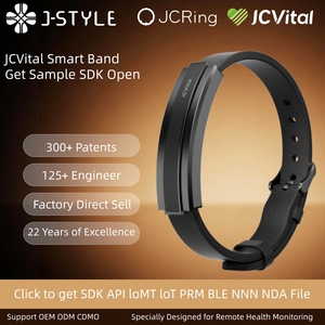 JCVital V10 Bracelet intelligent connecté avec suivi de santé par IA, SDK et API ouverts, dispositif portable OEM/ODM - Product Image 1