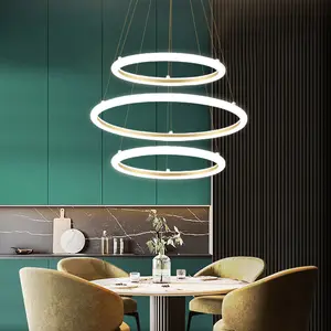 Latest light luxury led chandeliers large replacement globes for pendant lighting ring chandelier modern