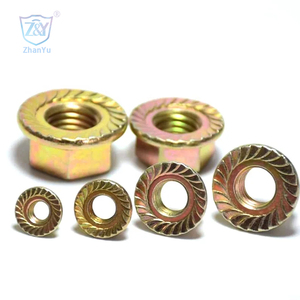 Din 6923 Las tuercas de brida tienen una brida ancha debajo del hexagonal que <span class=keywords><strong>act</strong></span>úa como arandela - Product Image 1