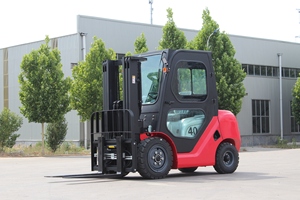 Gloednieuwe Mightycargo <span class=keywords><strong>4</strong></span> <span class=keywords><strong>Ton</strong></span> Dieseltruck Vorkheftruck Met Massieve Band Hydraulische Interne Verbranding Vorkheftruck - Product Image 2