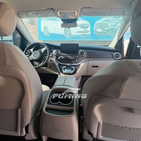 Kits Interiores para el Tablero de Mercedes Benz Vito Metris Clase V, Acabados en Cuero Modificados, Diseño Ejecutivo/Lujo, Consola Central