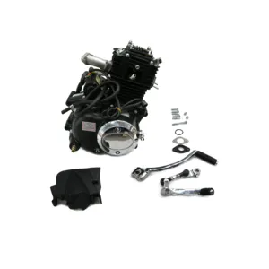 Brand New Lifan 50cc Engine Vertical with Electric Start Black - In Stock