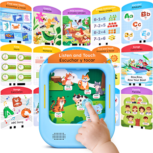ของเล่นพูดได้ Joycat Pocket Speech Toys 80 ใบ บัตรคำศัพท์สอง<span class=keywords><strong>ภาษา</strong></span> อังกฤษ-<span class=keywords><strong>สเปน</strong></span> บัตรคำศัพท์เสริมพัฒนาการทางประสาทสัมผัสและการเรียนรู้ภาษา บัตรคำศัพท์พูดได้เพื่อการศึกษา - Product Image 1