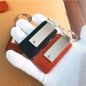 Customize Gifts Factory Custom, Real And Pu Pvc Leather Keychain With Logo Multi-Function Key Ring/