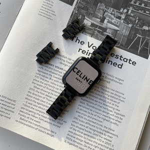 Bracelets en acier inoxydable pour <span class=keywords><strong>Apple</strong></span> <span class=keywords><strong>Watch</strong></span> Band Tiny Wrist 3 Bead pour <span class=keywords><strong>Apple</strong></span> <span class=keywords><strong>Watch</strong></span> Ultra 49mm Series 10 9 838/40/41mm 42/44/45/46mm - Product Image 2