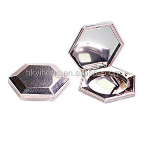 <b>Octagon</b> hexagon shape highlighter makeup container empty powder container air cushion cases press powder cases - Product Image 2