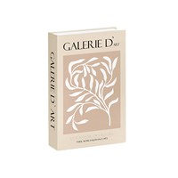 Livres décoratifs modernes, simples, ouvrables et écologiques pour salon, salle à manger, table basse, rangement et accessoires décoratifs pour la maison
