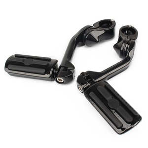 Pedales de Motocicleta Moshark, Cromados, de Aluminio CNC, de 1.25 Pulgadas, para Harley Davidson - Product Image 3