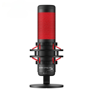 <span class=keywords><strong>HyperX</strong></span> <span class=keywords><strong>QuadCast</strong></span> USB Condensador Gaming Micrófono Anti-Vibración Montaje de choque Cuatro patrones polares para PC ps4 ps5 y Mac - Product Image 1